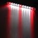 Partsam 1x Truck Trailer Brake Red 3 LED w/Reverse White 8 LED Light Bar Waterproof 15