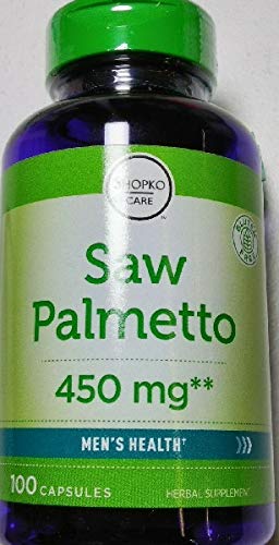 Saw Palmetto, 450 mg, 100 Capsules