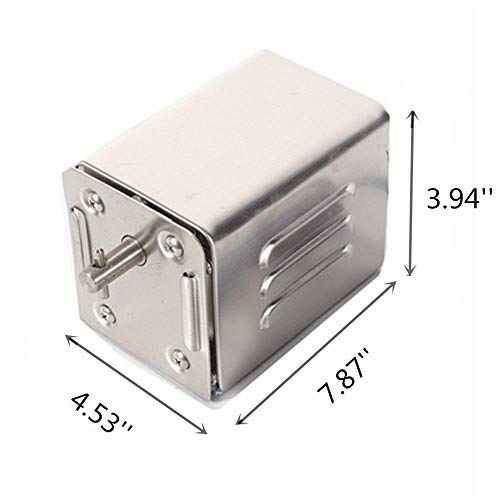 image for TBvechi Rotisserie Motor Stainless Steel BBQ Motor 40KG Pig Chicken Gr