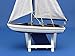 Hampton Nautical It Floats Floating Sailboat, 12