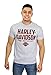 Harley-Davidson 5K18-HE76 Mens Bold Biker B&S Grey Short Sleeve (Large)