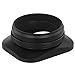 Haoge LH-E3T Square Metal Lens Hood Shade with 49mm Adapter Ring for Fuji Fujifilm FinePix X100 X100S X100T X70 X100F X100V Camera Replaces Fujifilm LH-X100 AR-X100 LH-X70