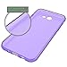 LK for Samsung Galaxy J3 Emerge / J3 2017 / J3 Prime / J3 Mission / J3 Eclipse / J3 Luna Pro/Sol 2 / Amp Prime 2 / Express Prime 2 Case, Ultra [Slim Thin] TPU Silicone Protective Case Cover (Purple)