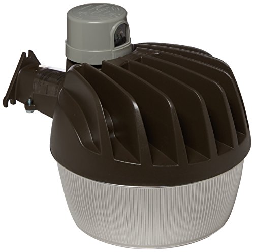 BR Name internal AL5550LPCGY LED Area Light, 5500 Lms, Replaceable Photo Cell, Bronze