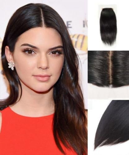 OPAL Straight Premium Silk Base Human Hair Closure Color Natural Colour, Size 12"