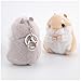 AQUESOUSLY Women's Hamster Plush Key Chain,4.7