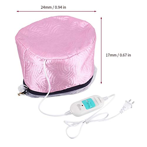 Wpond Hair Mask Baking Oil Cap Thermal Treatment Heating Cap Temperature Controlling Electric Hair Steamer Mask Cap