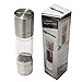 DRAGONN Salt and Pepper Grinder 2-in-1 Set, Stainless Steel Salt Grinder, Ceramic Grinder, Dual Salt Mill & Pepper Mill, Salt Pepper Grinder Set