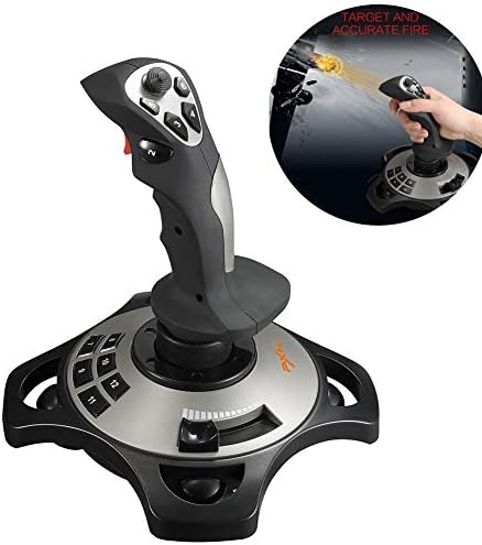 WanNing Flight Stick Joystick for PC Game PXN-2113 USB Interface Computer Game with Analog Vibration Controller