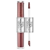 [Touch In Sol] Metallist Liquid Foil Lipstick Duo (03 Maria) /Bold Lip Gloss, Vivid Metallic Shimmer Color Lip Gloss