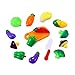 Liberty Imports 20 Pcs Kitchen Cutting Vegetables Crate Pretend Food Playset
