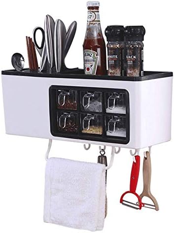 Kuty PP Plastic Kitchen Organizer, Compact Spice Rack, Kitchen Shelf, Spice Organizer Ideal for Seasoning Packet
