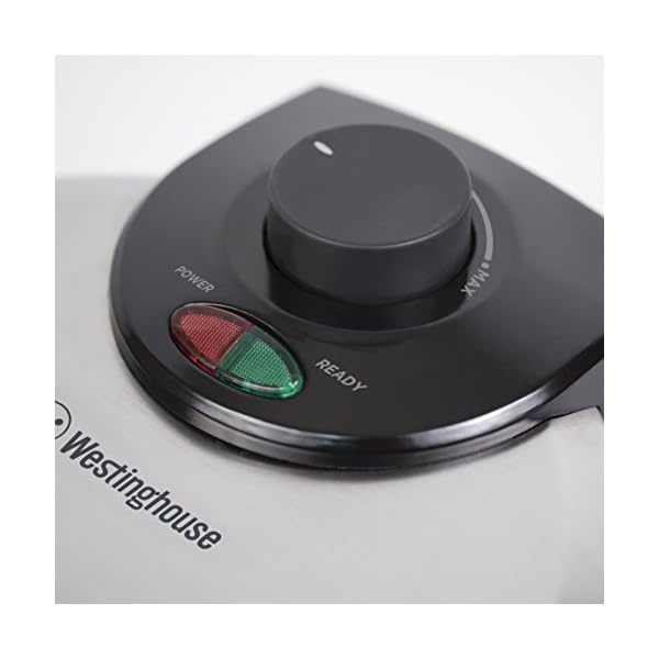 Westinghouse WWM1SSA Select Series Stainless Steel Waffle Maker, Silver The Home Kitchen Store