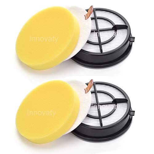 Innovaty 2-Pack Filter Kit for Bissell Pet Hair Eraser Upright Vacuum Model 1650 Series,1650C, 16501, 1650A, 16502, 1650P, 1650R, 1650W,Replaces Part # 16871