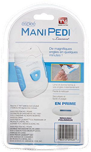 Emson 9926 Personal Mani Pedi, Blue/White