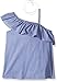 Amy Byer Girls' Big Ruffle Top with Choker