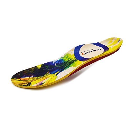 Dr.warm Heated Insoles Rechargeable Battery Heated Insoles with Arch Support Wireless Remote Control Foot Warmer for Hunting Fishing Hiking [XL]