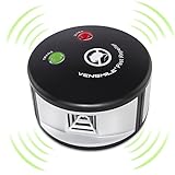 VENSMILE Ultrasonic Rodents and Squirrels Repeller Pressure Wave Pest Deterrent Control Chaser Mouse Mice Rats and Insects Indoor Use