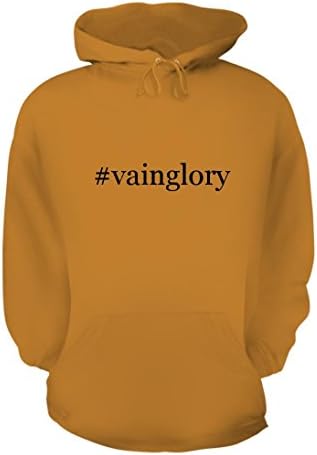 #vainglory - A Nice Hashtag Men's Hoodie Hooded Sweatshirt, Gold, Large