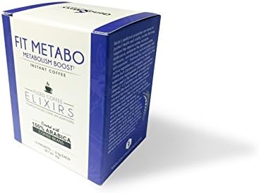 Fit Metabo - Fused Coffee Elixir with Reishi, Cordyceps & Garcinia Cambogia 60% HCA (10 Count)
