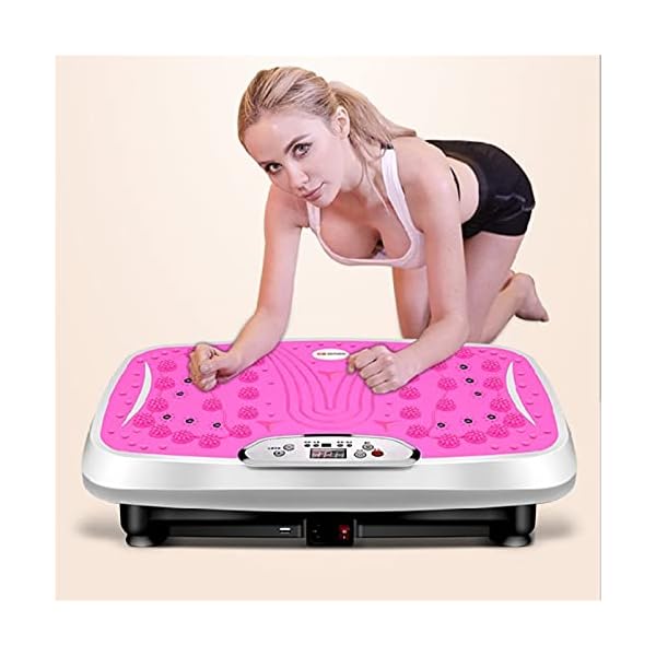 Vibration-Exercise-Machine-Vibration-Plate-4D-With-Bluetooth-Speaker-6-Program-Modes-Remote-Control-Vibrating-Home-Power-Plate-Fitness-Trainer-For-Weight-LosColorPink-Vibration-Exercise-Machine Vibration Exercise Machine, Vibration Plate 4D With Bluetooth Speaker, 6 Program Modes, Remote Control, Vibrating Home Power Plate Fitness Trainer For Weight Los(Color:Pink Vibration Exercise Machine)