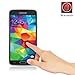 Berlin Gear Samsung Galaxy S5 High Definition Crystal Clear Screen Protectors with Anti-Scratch Coating (3-Pack)