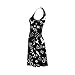 Custom Summer Sundress Black And White Design Dress Sundress