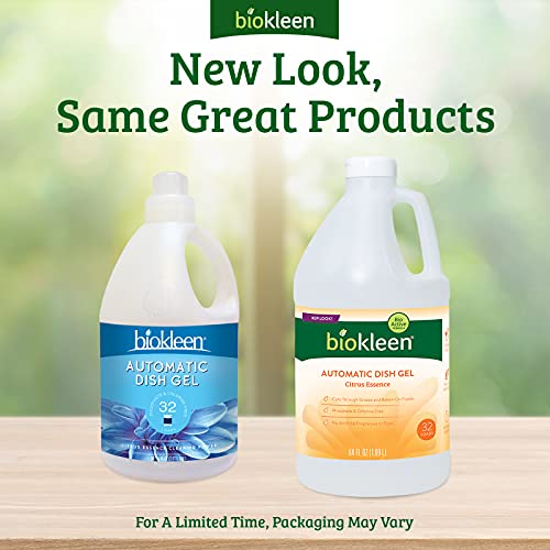 Biokleen Automatic Dishwashing Liquid Detergent Gel, Concentrated, Phosphate & Chlorine Free