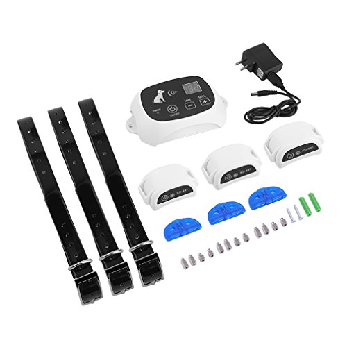 Upgraded Wireless Dog Fence Containment System, 500M Radius Remote Control Rechargeable Transmitter + Electric Waterproof Training Collar Receiver - Thumbnail 7