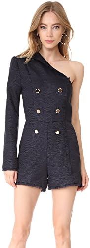 Misha Collection Women's Tricia Romper, Navy, 10