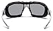 Oversized Choppers Men's Sport Padded Motorcycle Bikers Sunglasses SILVER MIRROR