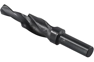 HSS Cobalt Two Stage Step Drill Bit, 90/180 Degree HSS Counterbore Spiral Step Drill Bit for Metal Drilling Chamfering(M8*180