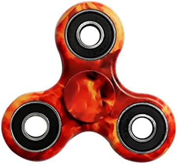 Hansunny Camouflage Army Fire Navy US Flag Jade Anti-stress EDC toy Fidget Hand Spinner Stress Reducer Focus Toy (e)