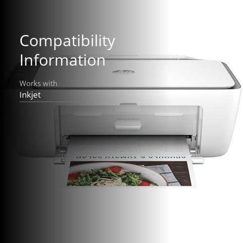 HP DeskJet 2855e Wireless All-in-One Color Inkjet Printer, Scanner, Copier, Best-for-home, 3 month Instant Ink trial included, AI-enabled (588S5A)