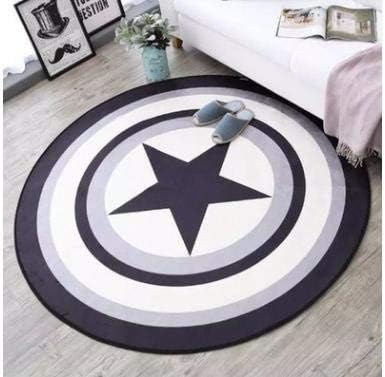 Tappeto Rotondo Per Soggiorno Tavolino Da Caffe Tappetino Per Computer Cuscini Per Camera Da Letto Comodino Coperta Viv Bk60 Amazon It Casa E Cucina