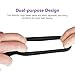 LEVETT Flexible Silicone Cock Rings, Penis Enlarger Stronger and Harder Erection to Prolonging Climax Sex Toys for Men (Flexible size)