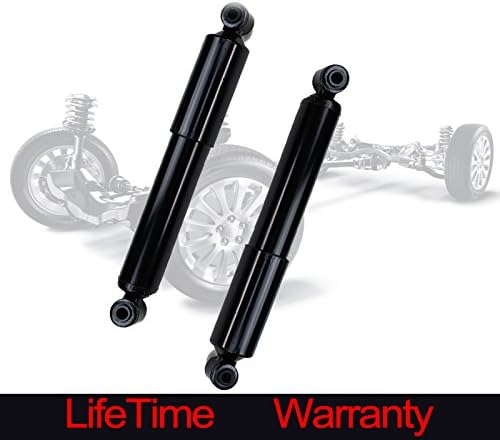 Alxiang 2pcs Rear Right+Left Side Strut Shock For 08-14 Chrysler Town & Country & 08-14 Dodge Grand Caravan & 12-14 Ram C/V & 09-14 Volkswagon Routan Excludes Nivomat Rear Suspension Truck