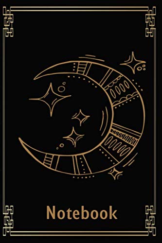 Sun and Moon Notebook: Celestial Journal Blank Lined Journal Diary Notebook, 6" x 9", 120 pages sun and moon Journal, Celestia notebook, Notebook For ... to write in, lined pages, perfect gift โ image 1