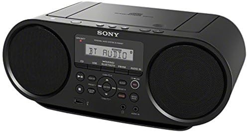 Sony Portable Cd Player Boombox, Bluetooth Stereo Sound System for