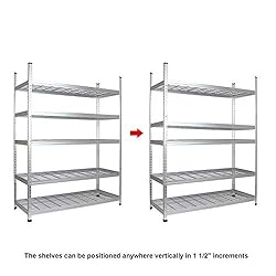 Amazon Basics Heavy Duty Storage Shelving Steel