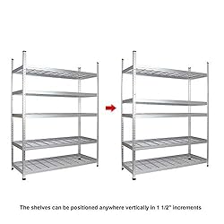 Amazon Basics Heavy Duty Storage Shelving Unit