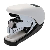 PLUS フラットホッチキスフラットかるヒット針付 ホワイト ST-010VH WH 30-494 PLUS フラットホッチキスフラットかるヒット針付<br>ホワイト ST-010VH WH 30-494