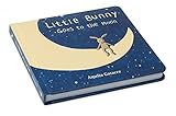 Jellycat Board Book, Little Bunny Goes to the Moon, 7.5 inches x 7.5 inches