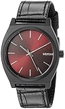 Nixon Men's A0451886 Time Teller Analog Display Japanese Quartz Black Watch