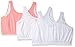 Fruit of the Loom Women's Built-Up Sports Bra, (Pack of 3)