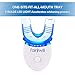 Teeth Whitening Kit Dental Teeth Whitener Removes Stains Effectively, Non Sensitive Safe for Enamel, Led Light with 5 Bulbs, 3×3ml Gel Syringes