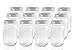 1 Ball Mason Jar with Lid - Regular Mouth - 16 oz, 12-Pack