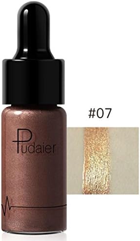 Foundation Makeup, Misaky Liquid Concealer Highlighter Glitter Subtle shimmer 12 Colors Available (# J)