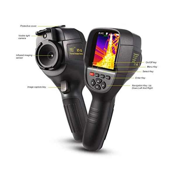 Infrarot-Wärmebildkamera mit 220 x 160 IR-Auflösung, Handheld-Wärmebildkamera mit 35200 Pixeln, Infrarot-Thermometer mit… – Bild 6