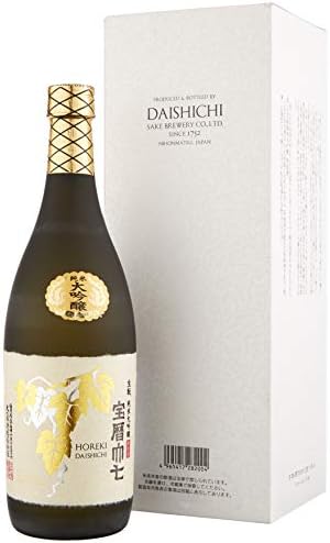 Daishichi Houreki Junmai Daiginjo Sake, 72 cl